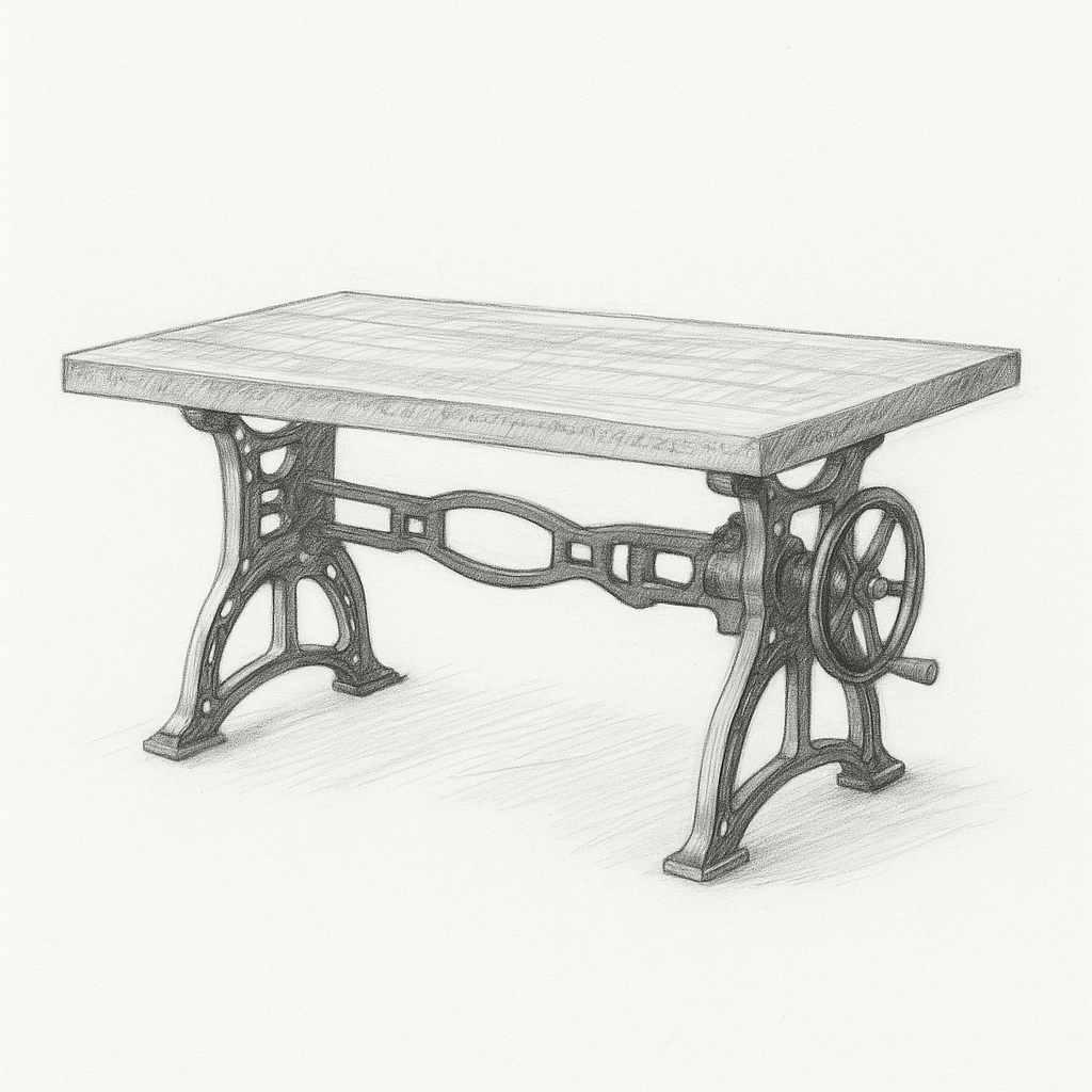 Custom Industrial Table