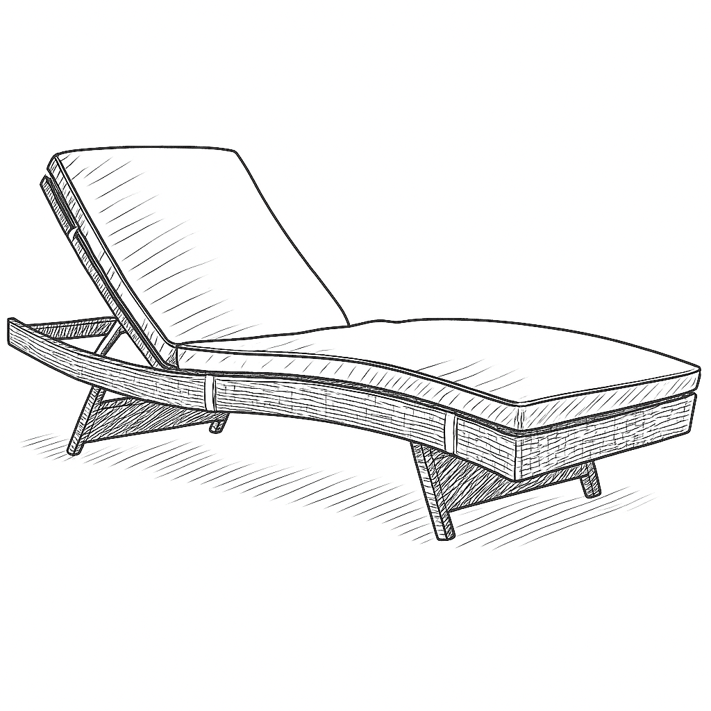 Custom Outdoor Lounger