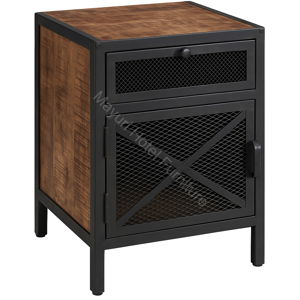 Industrial Side Table