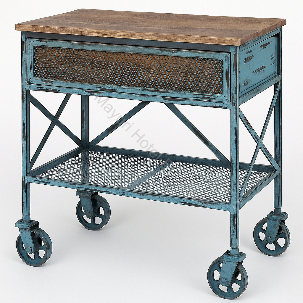 Industrial Side Table