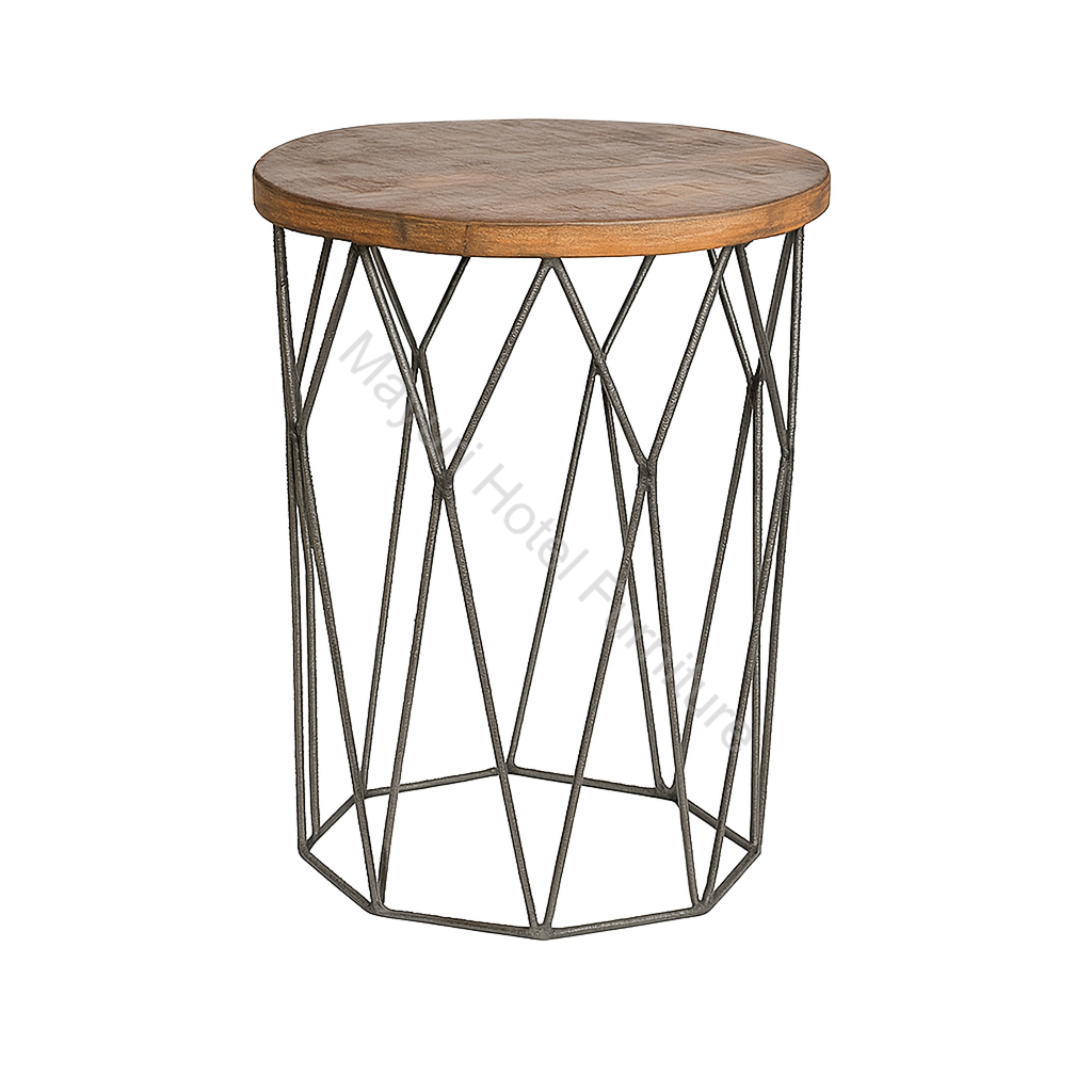 Industrial Side Table